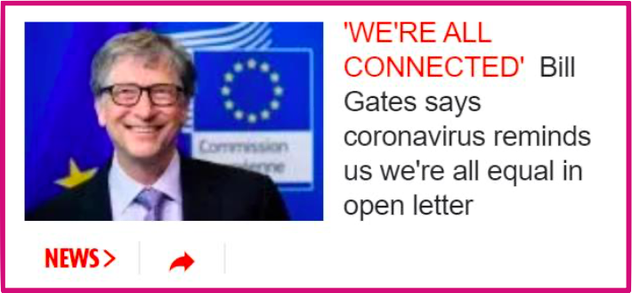 The S*n Bill Gates Covid Conspiracy Theory