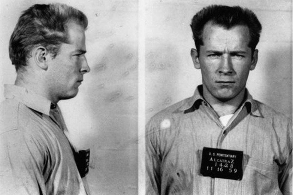 Whitey Bulger/Frank Costello mug shot