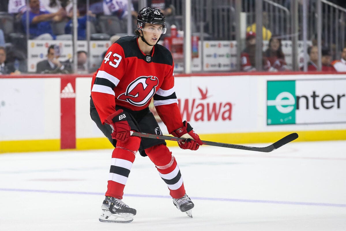 Luke Hughes New Jersey Devils