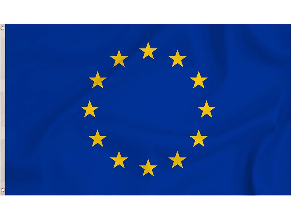 Storm&Lighthouse EU Flag European Union Flags 5ft x 3ft with Eyelets :  Amazon.co.uk: Garden