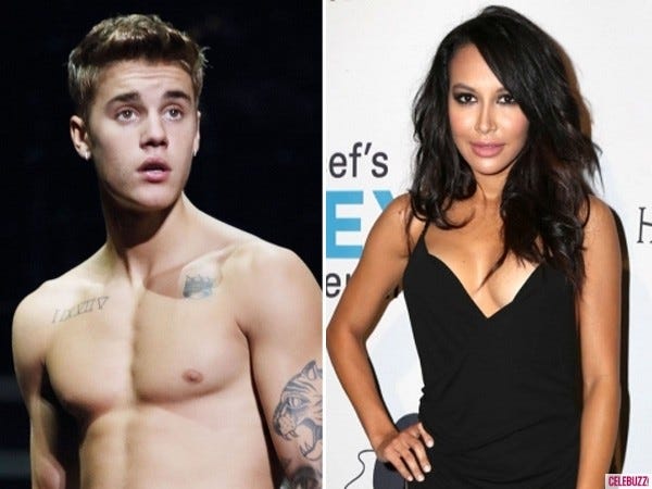 naya rivera calls justin bieber douche bag images 2015