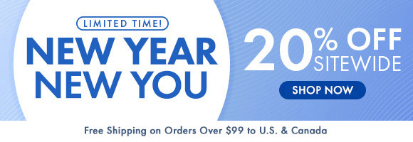 New Year, New You - 20% Off Sitewide