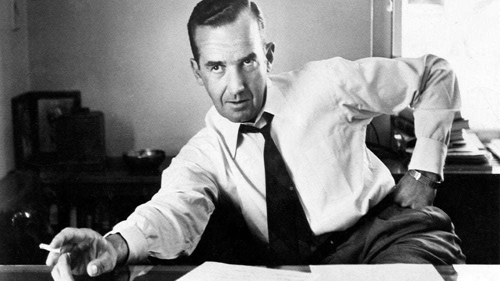 journalist Edward Murrow