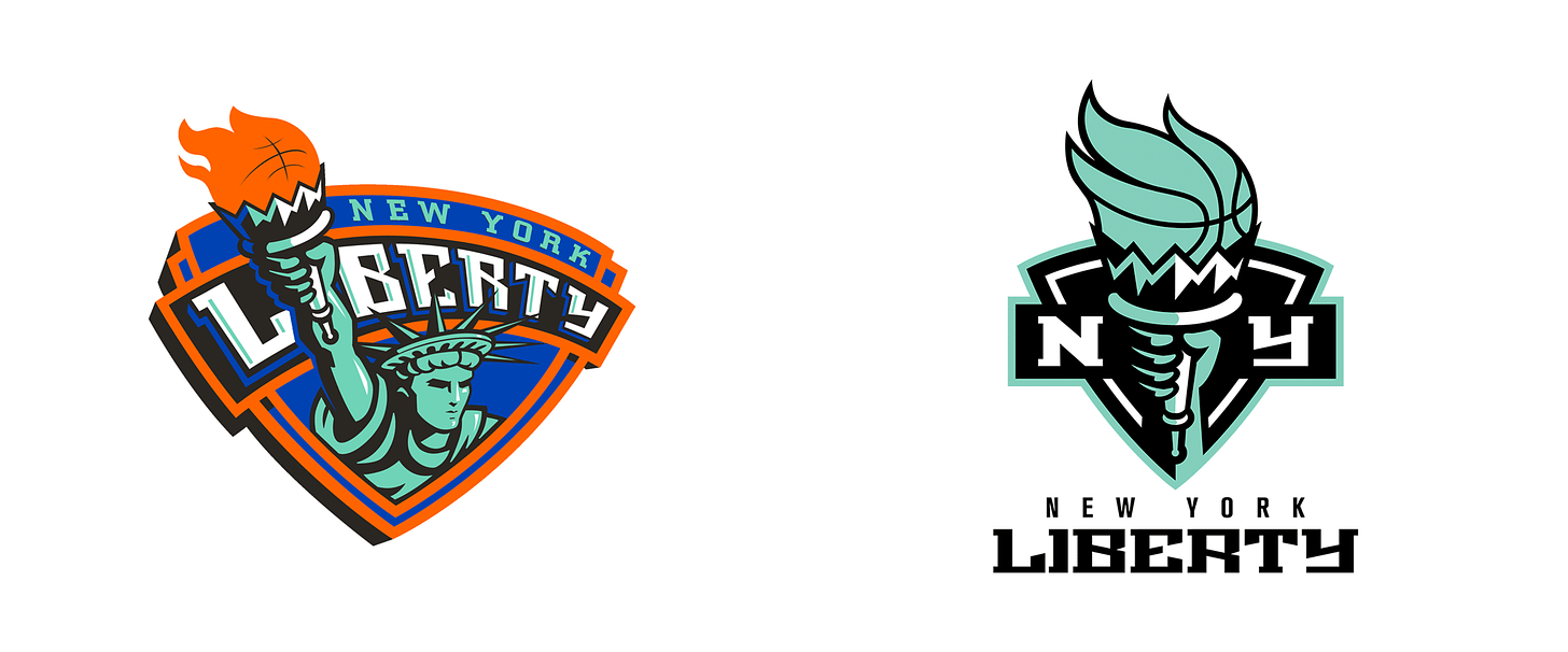 Brand New: New Logo for New York Liberty