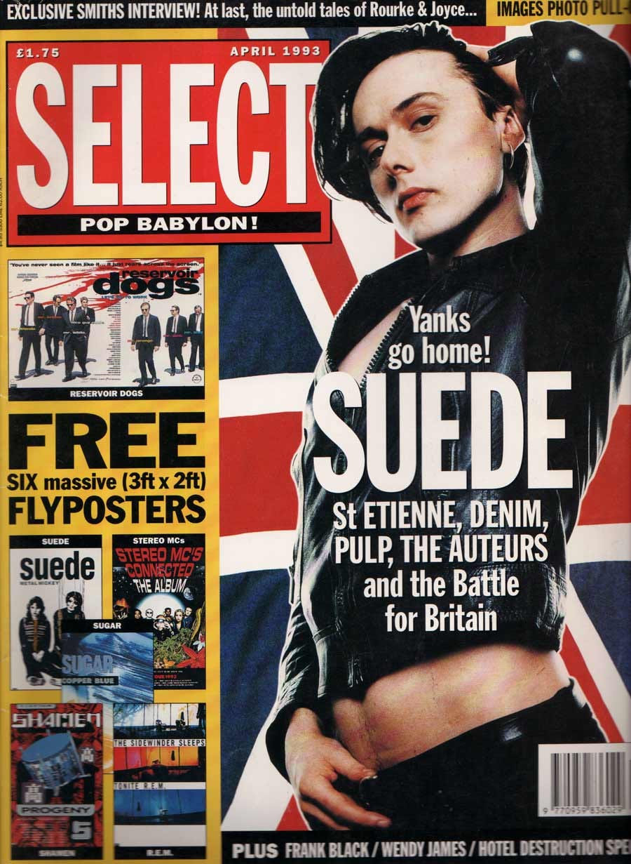 Suede on the cover of Select