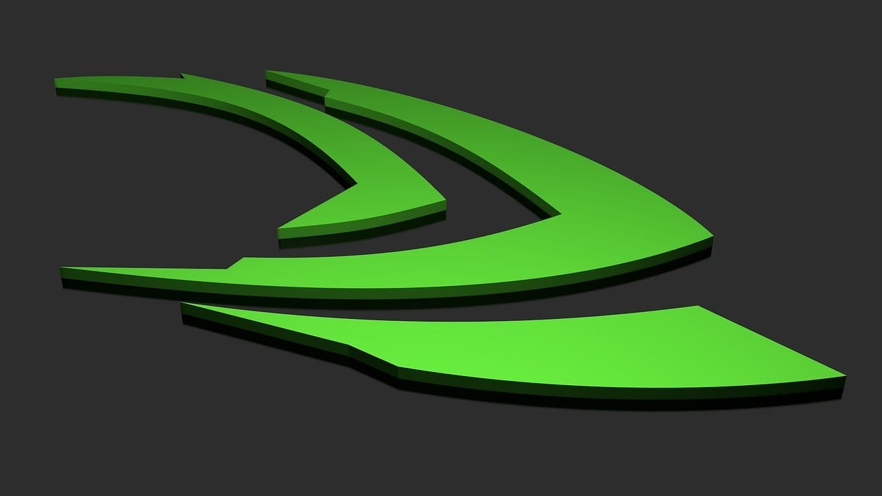 Nvidia, Logo, Pc Game, Verde, Abstracto