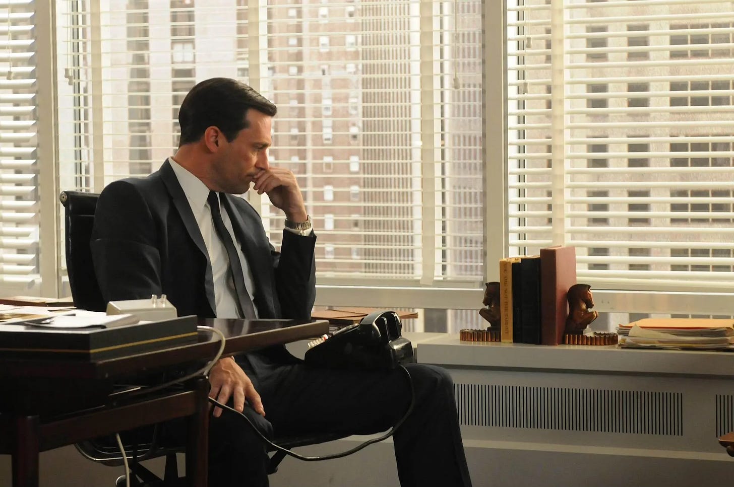 Jon Hamm as Don Draper in Mad Men