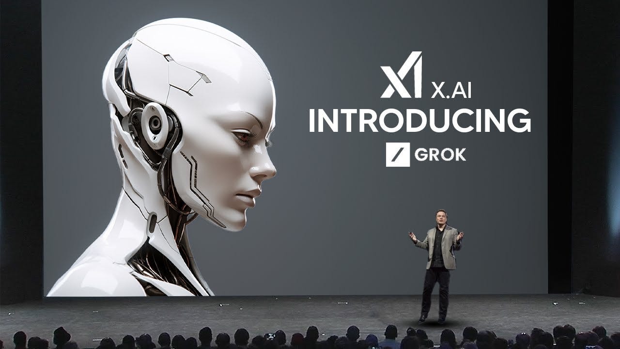 Elon Musks New 'GROK AI' Stuns The ENTIRE AI Industry! (Now ANNOUNCED!)  (Xai GROK) - YouTube