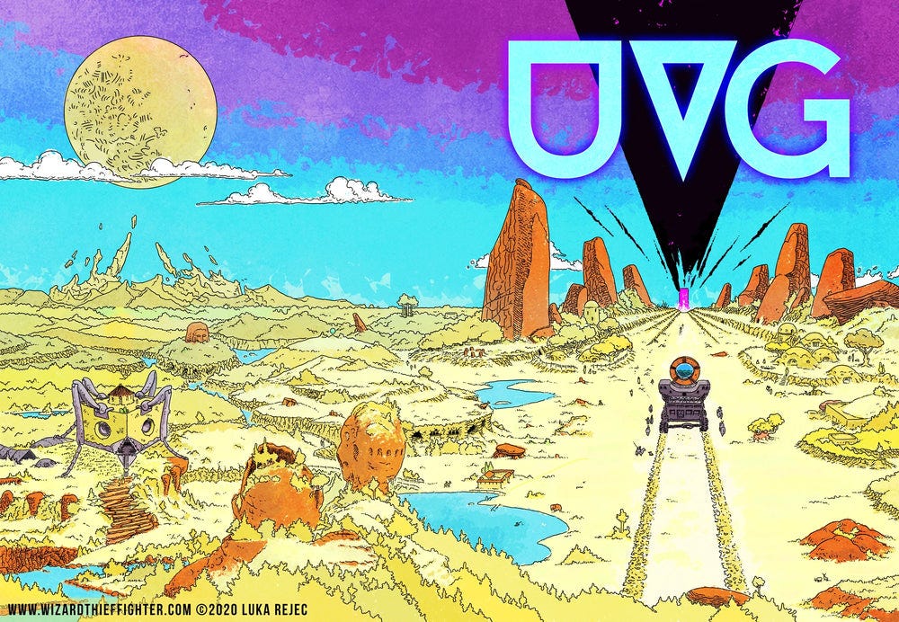 Ultraviolet Grasslands and the Black City RPG Core Book