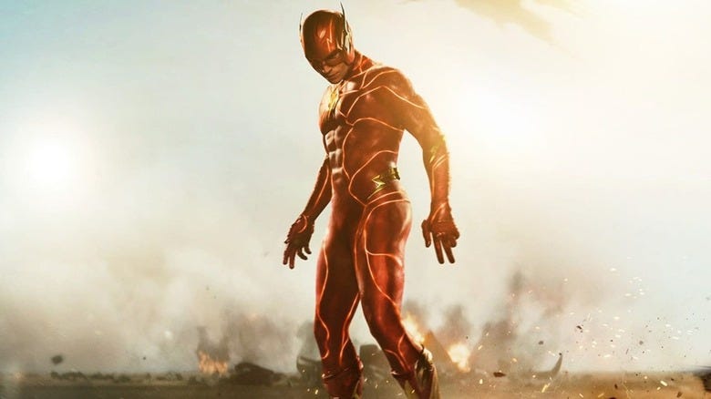 The Flash movie character poster 