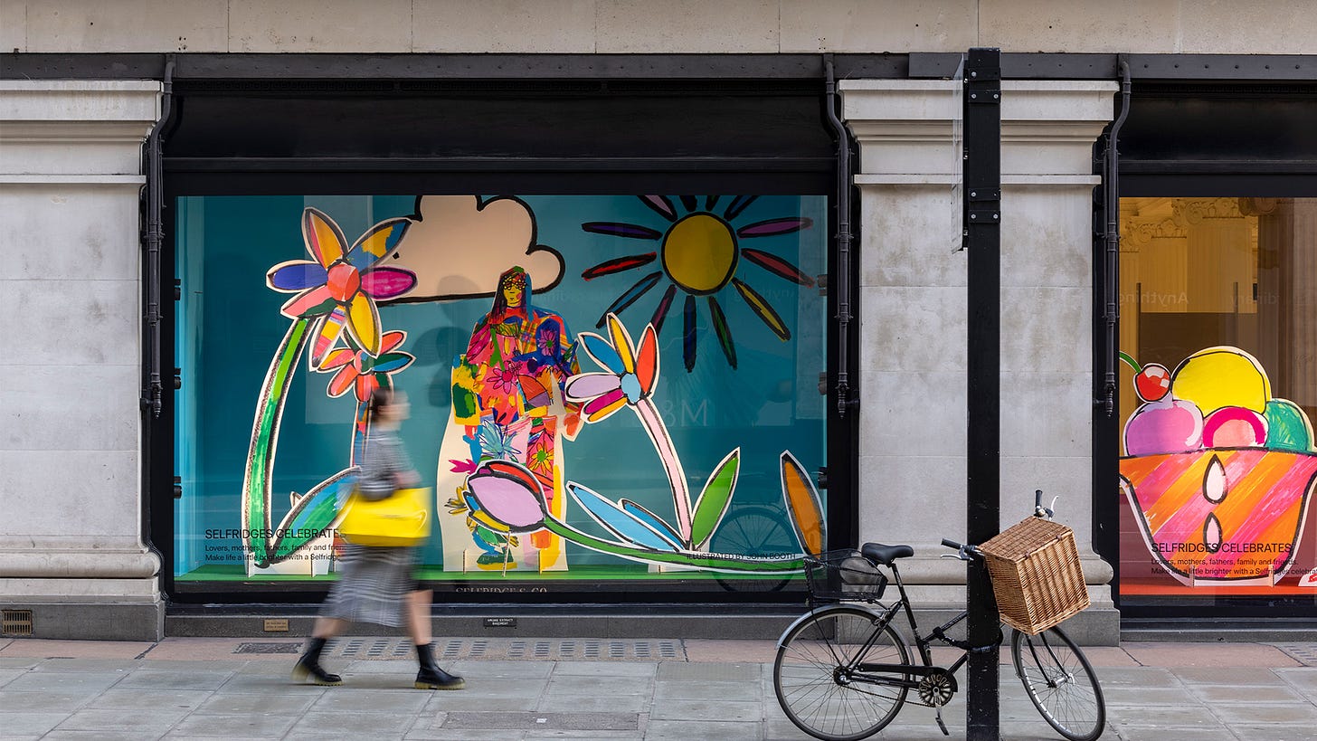Selfridges launches its latest window installation in the spirit of  celebration - TheIndustry.fashion