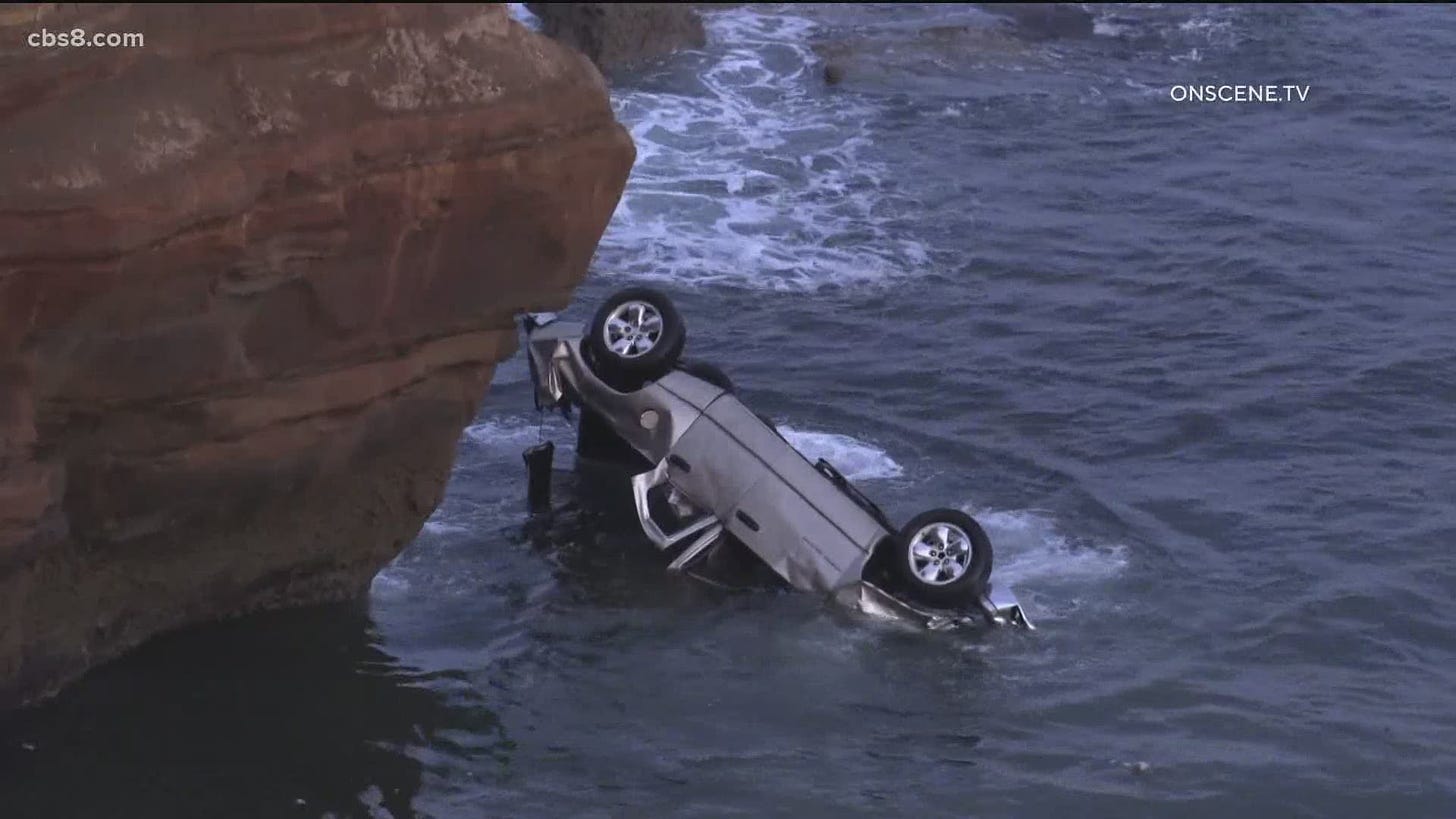 News 8 Interview: SDPD officer who helped save children after cliff crash