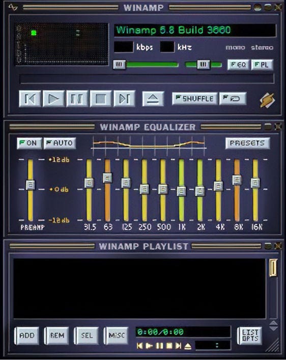 NFT initiative - Winamp