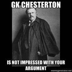 9 Chesterton wisdom ideas | chesterton, gk chesterton, wisdom