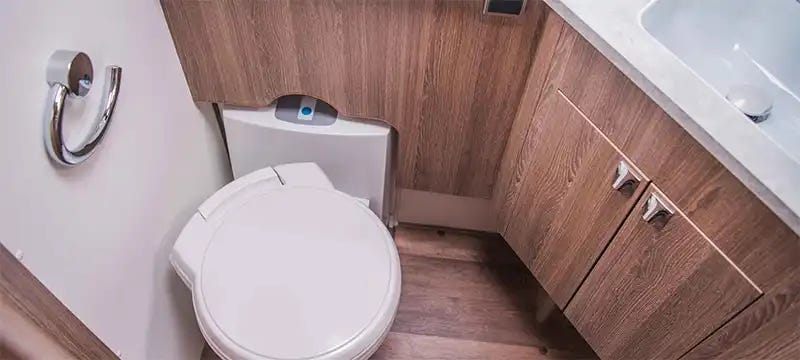 Photo of RV bathroom