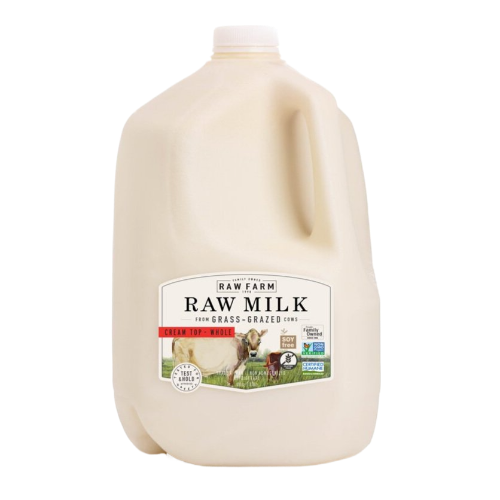 Organic Whole Raw Milk by Raw Farm: Fresh, Creamy & Unprocessed