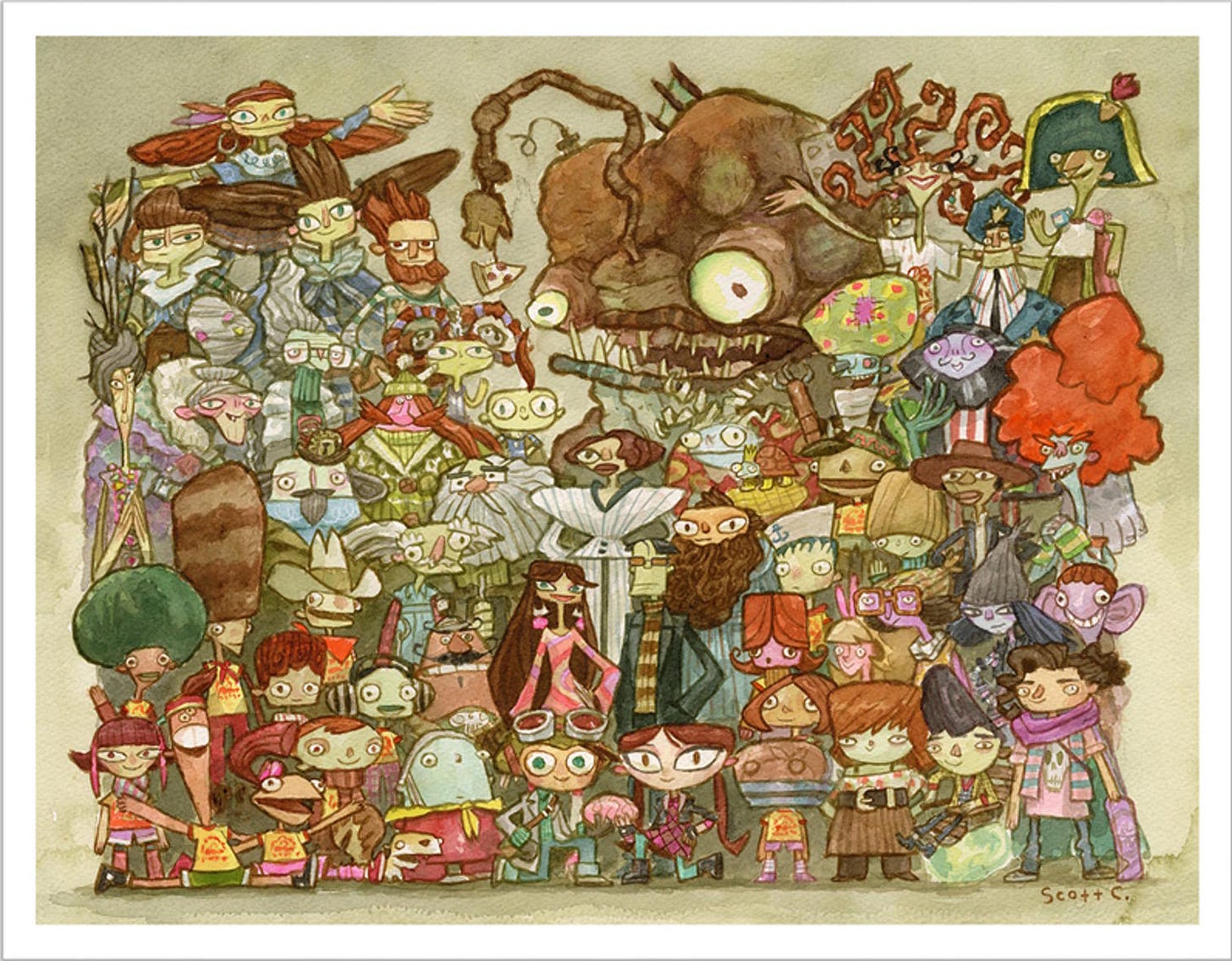 All Psychonauts characters