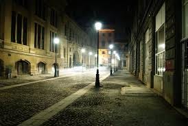 Spooky Gothic Street Night Stock Photos ...