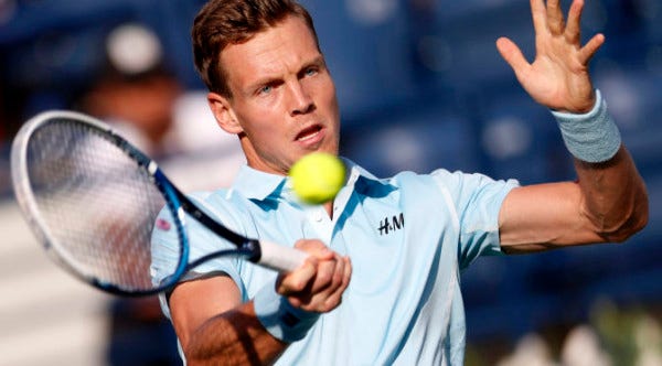 tomas berdych on sunday 2015 miami open masters