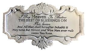 John Adams Prayer White House Plaque ...