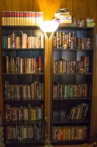 bookshelves