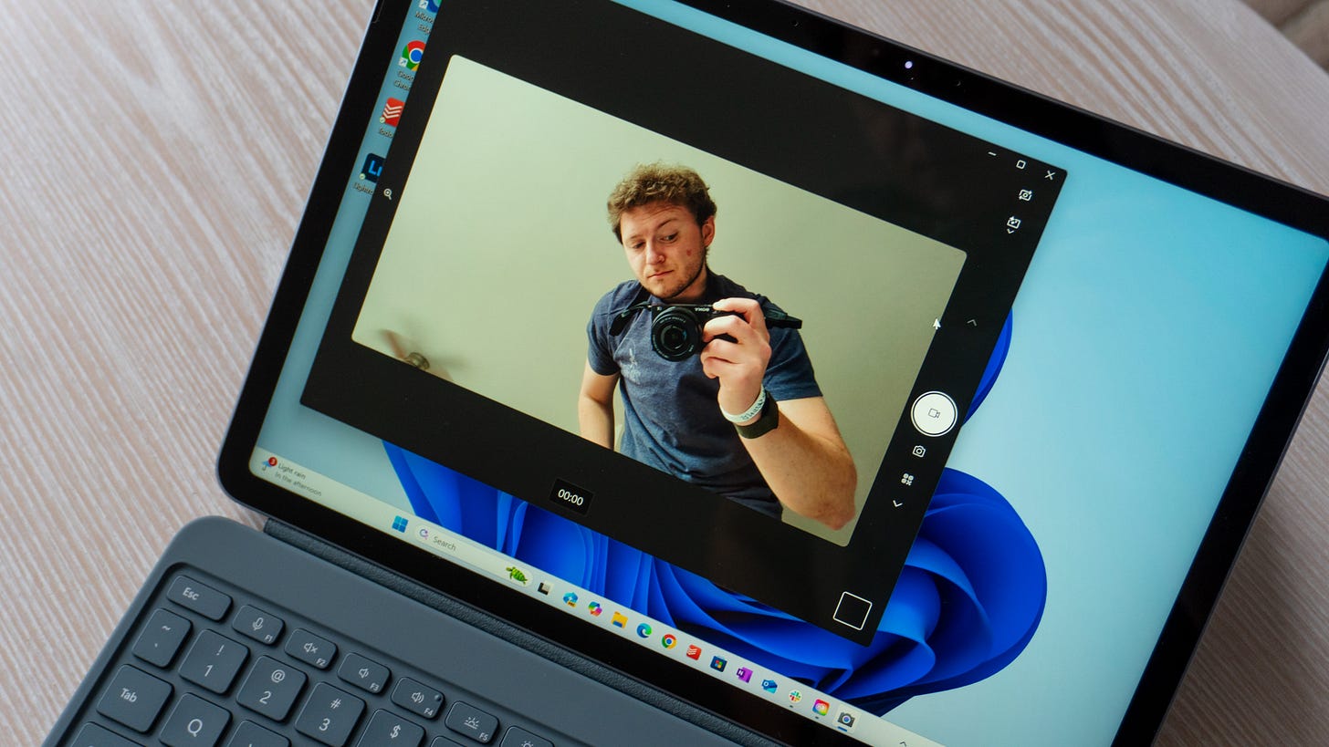 Surface Pro 12 inch webcam