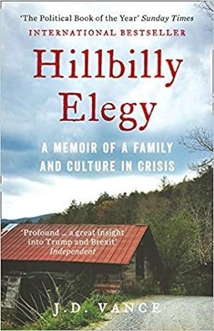 [By J. D. Vance ] Hillbilly Elegy: A Memoir of a Family and Culture in Crisis (Paperback)【2018】by J. D. Vance (Author) (Paperback)