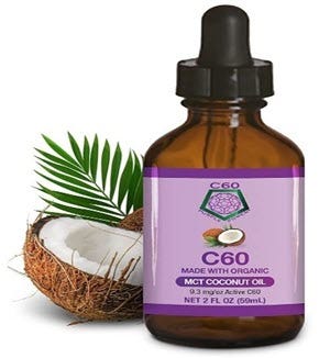C60 in coconut oil 