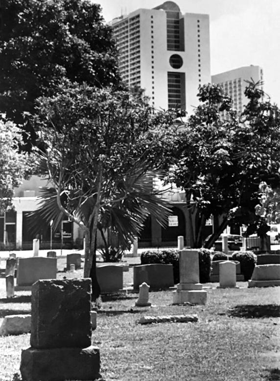  Figure 4: Miami City Cemetery in October of 1986