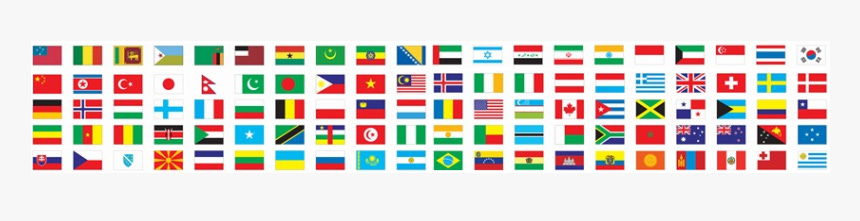 International Flags Banner Png, Transparent Png , Transparent Png Image -  PNGitem