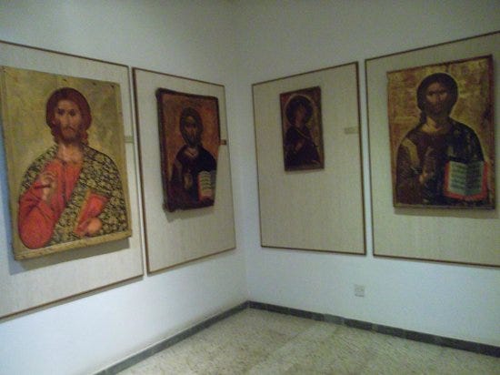 The icon of Agia Marina (the oldest in Cyprus) - Picture of Byzantine  Museum, Paphos - Tripadvisor