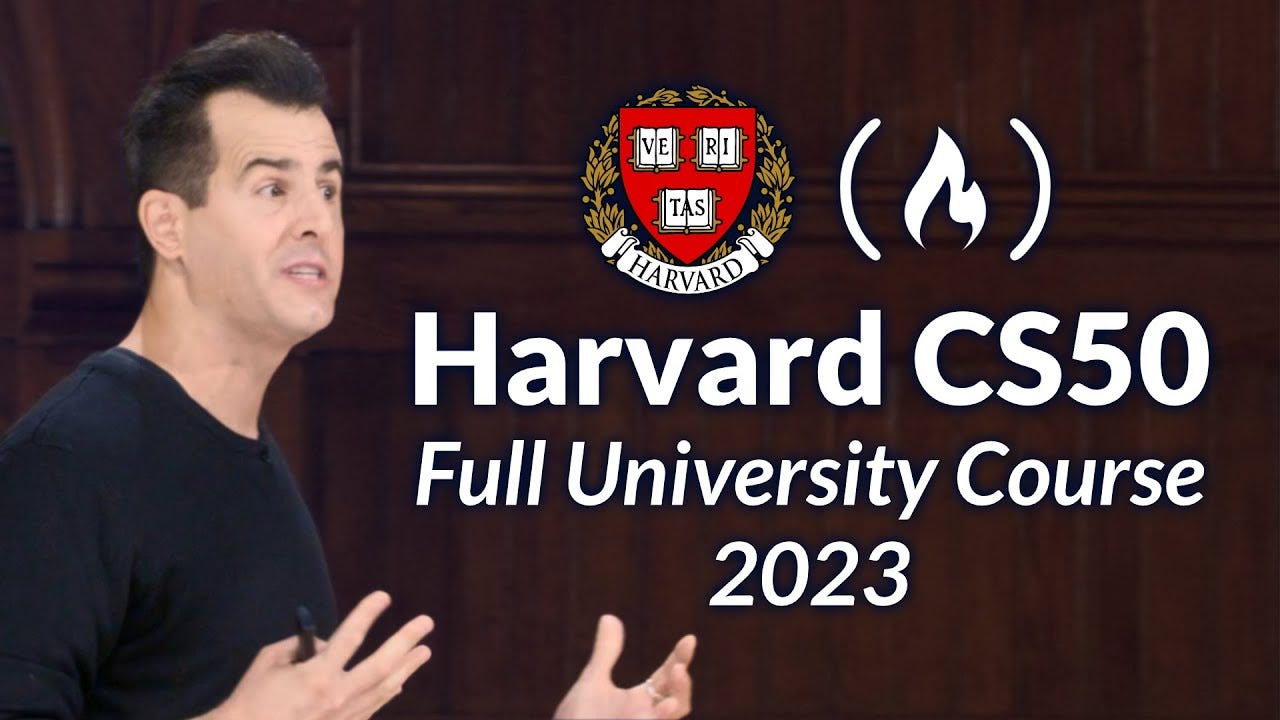 Harvard CS50 course