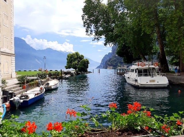 Postacard from ITALY: fresh greetings from Riva del Garda