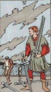 Five of Swords Tarot Card Meaning (Upright & Reversed)