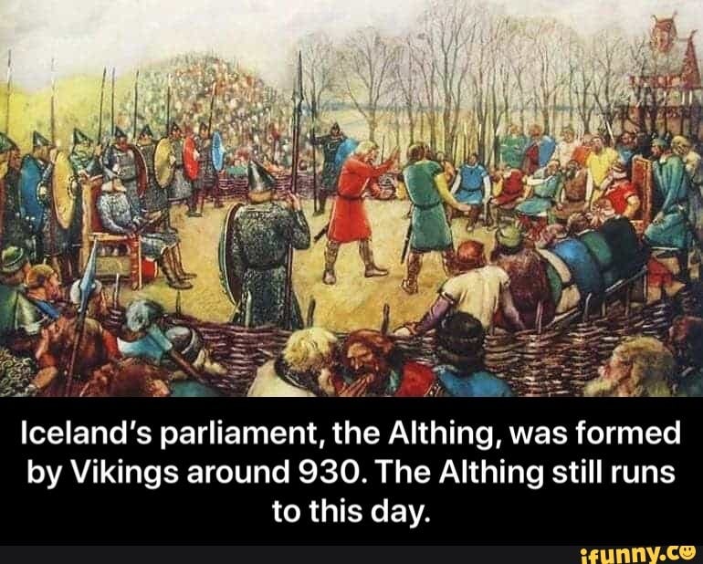 Iceland's Parliament, The Althing, Was Formed By Vikings, 47% OFF