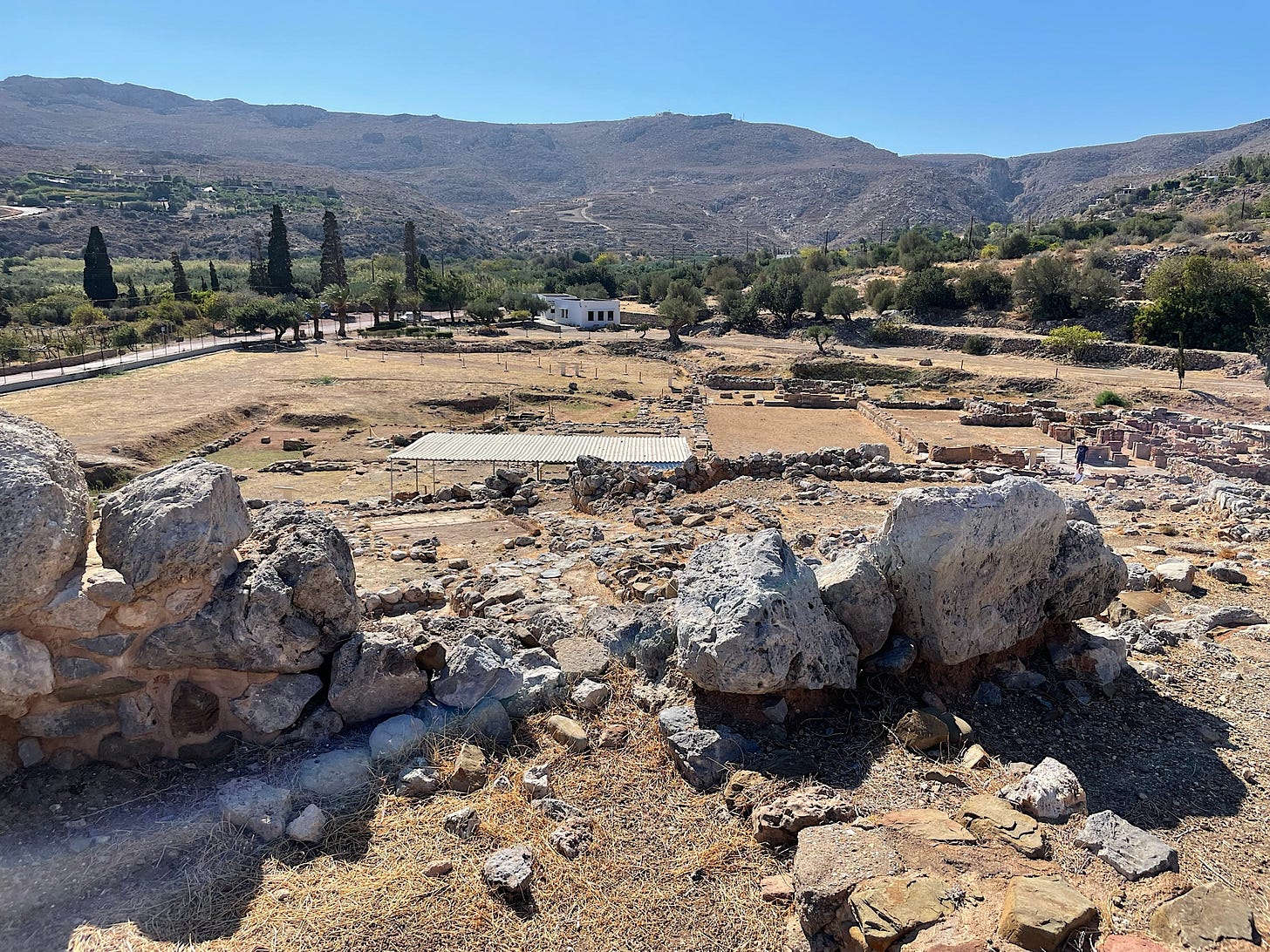 Bronze Age archaeological sites look like this.