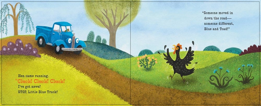 Little Blue Truck Makes a Friend – Books of Wonder