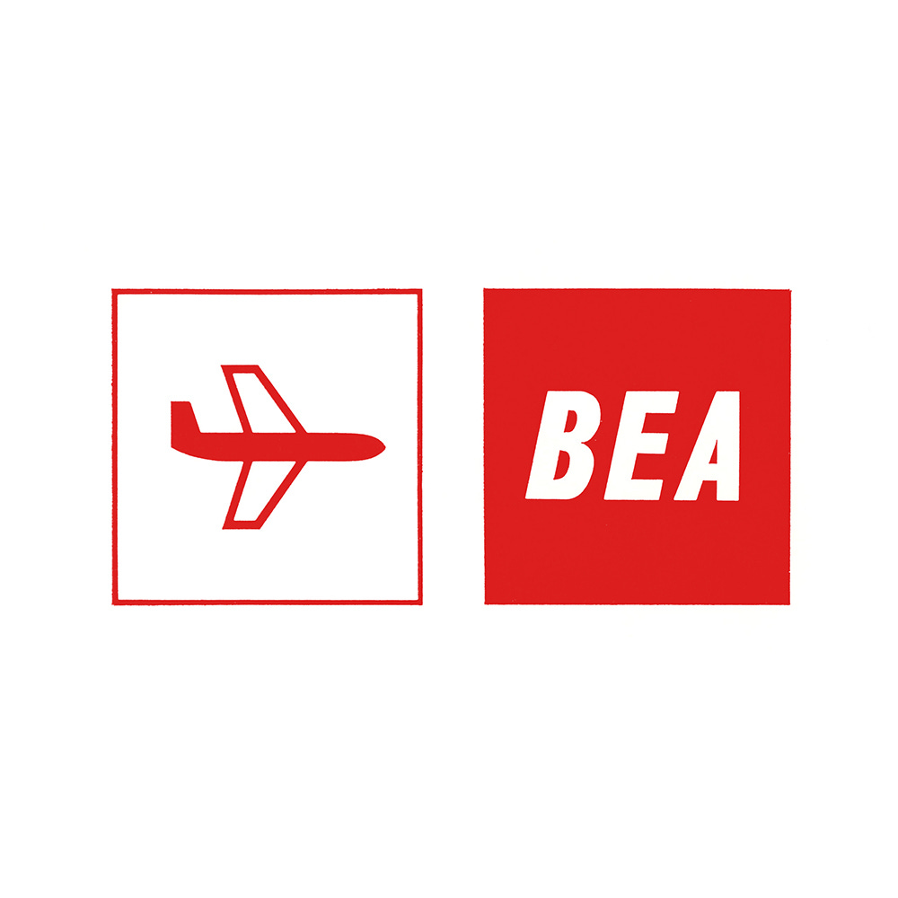 BEA logo by Mary de Saulles, 1956, LogoArchive, Logo Histories