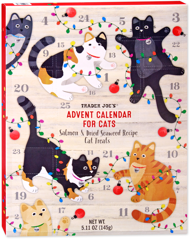 Trader Joe's Advent Calendar for Cats