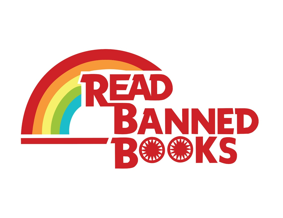 Read Banned Books Rainbow Logo image 1