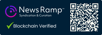 Blockchain Registration, Verification & Enhancement provided by NewsRamp™