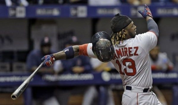 Hanley Ramirez top winner red sox american league mlb 2015