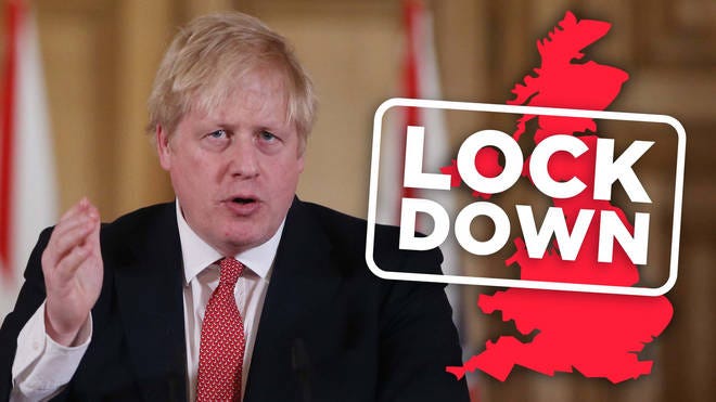 Prime Minister Boris Johnson Announces UK Coronavirus Lockdown 'For ...