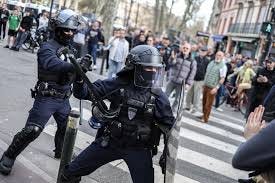 Rights groups accuse French police of brutality in pension protests - The  Local