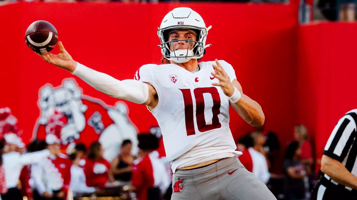 John Mateer Named to Davey O'Brien Award Class of 2024 - Washington State  University Athletics