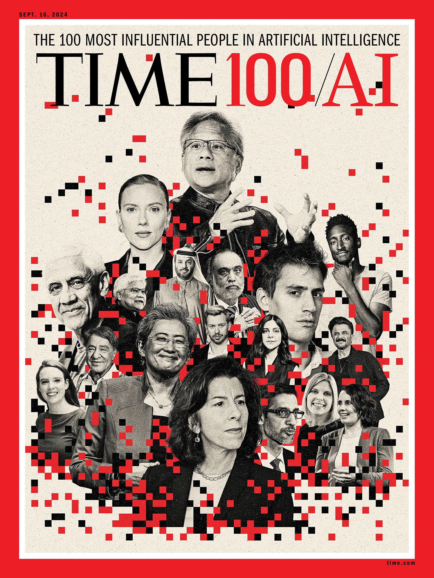 TIME 100 AI list Time Magazine cover