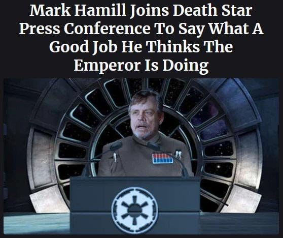 r/ConservativeMemes - Luke Skywalker is no longer a Republican