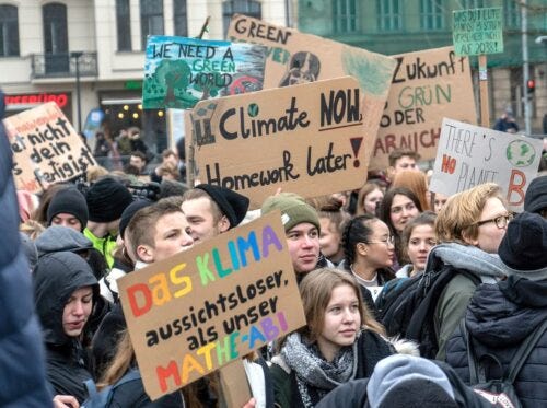 climate protest greens germany