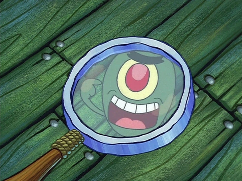 Mr. Lawrence SpongeBob, Plankton Interview