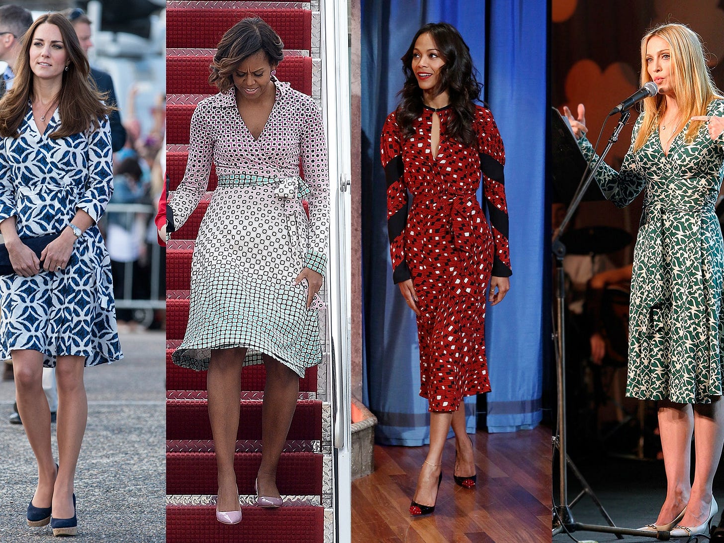How Diane Von Fürstenberg's Wrap Dress Became The Original Wardrobe Staple  | British Vogue